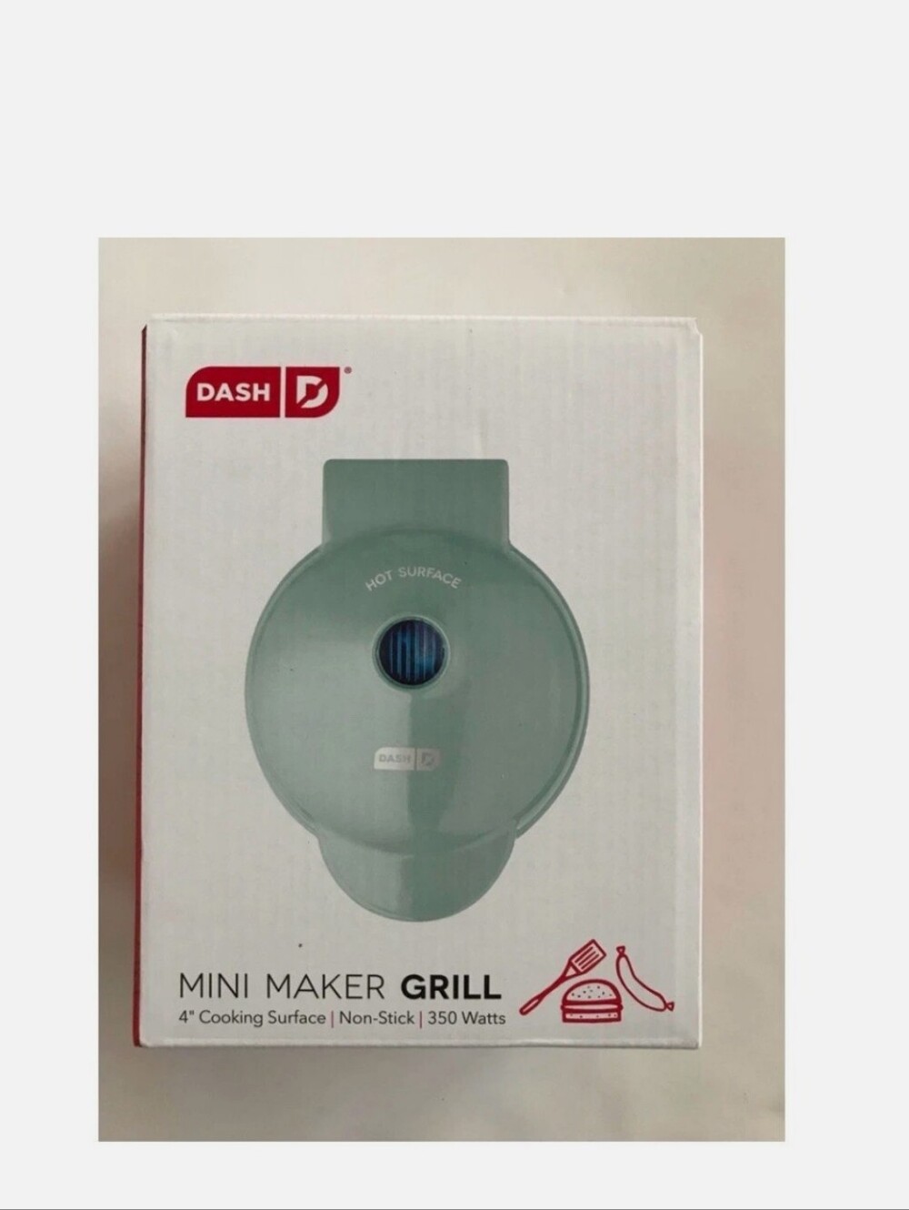 "Dash" Mini Teal Maker Grill New Saw